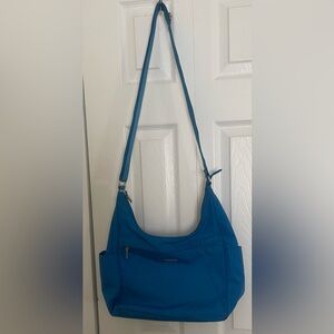 Elegant Blue Shoulder Bag